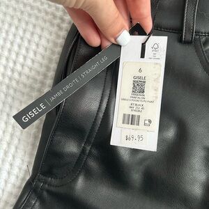 Dynamite - leather leggings, worn once.